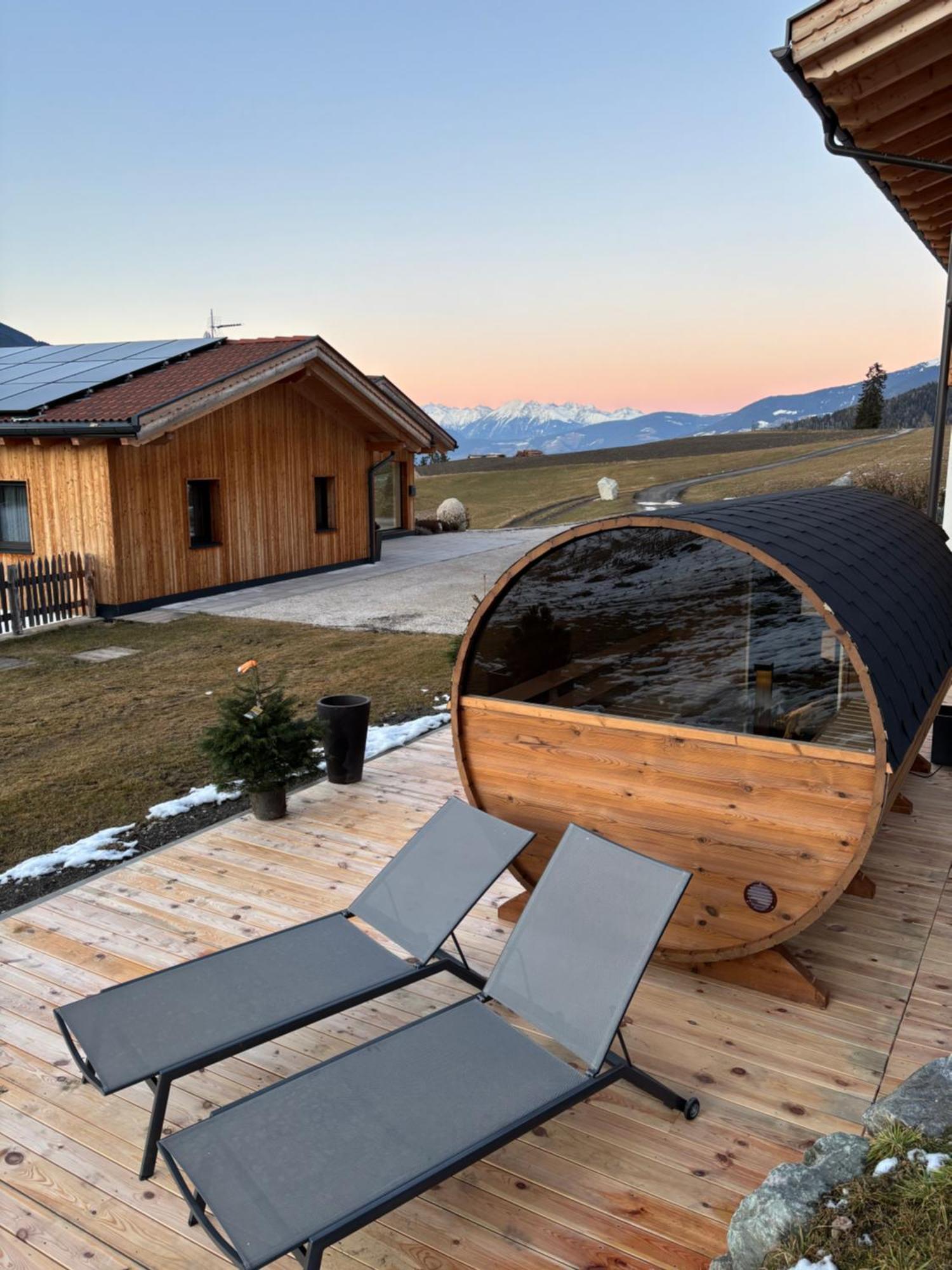 Chalet Am Wiesenweg Chiusa Eksteriør billede